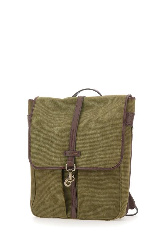 26SS 지아니 끼아리니 백팩 ZNU11628 TDSPORTYMILITARETMORO Green