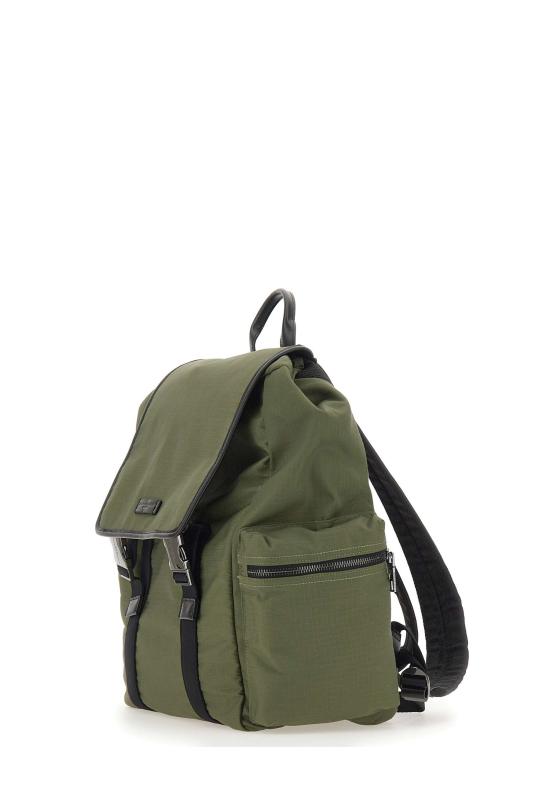 26SS 지아니 끼아리니 백팩 ZNUB18416 NYLPLMILITARE Green - GIANNI CHIARINI