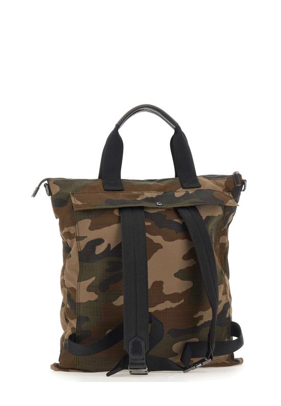 26SS 지아니 끼아리니 백팩 BSUB19465 NYLPLCAMO Brown - GIANNI CHIARINI