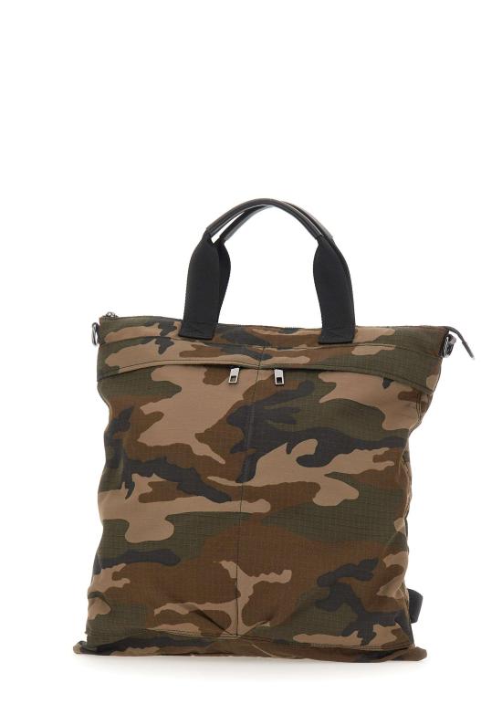 26SS 지아니 끼아리니 백팩 BSUB19465 NYLPLCAMO Brown
