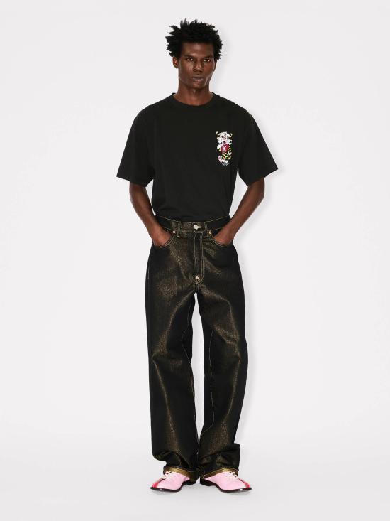 26SS 겐조 반팔 티셔츠 FG55TS4044SY 99J Black - KENZO