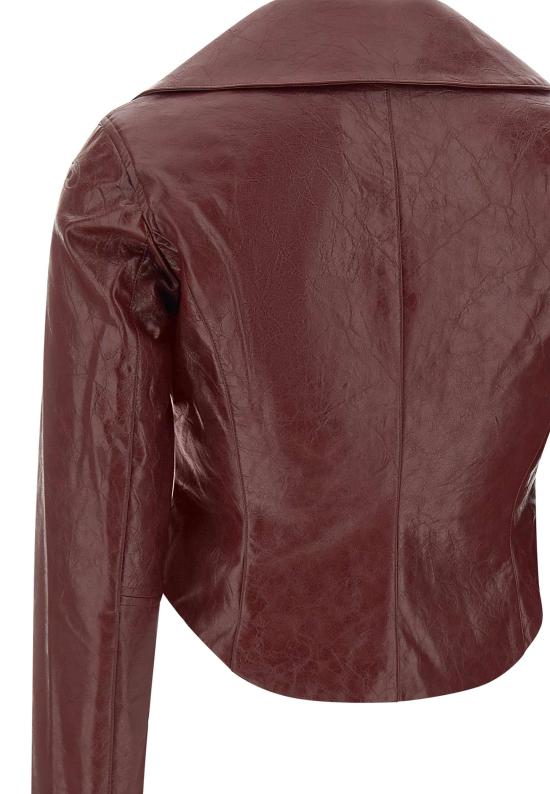 26SS 디젤 가죽 자켓 A20108 0QMBU43JA Red - DIESEL