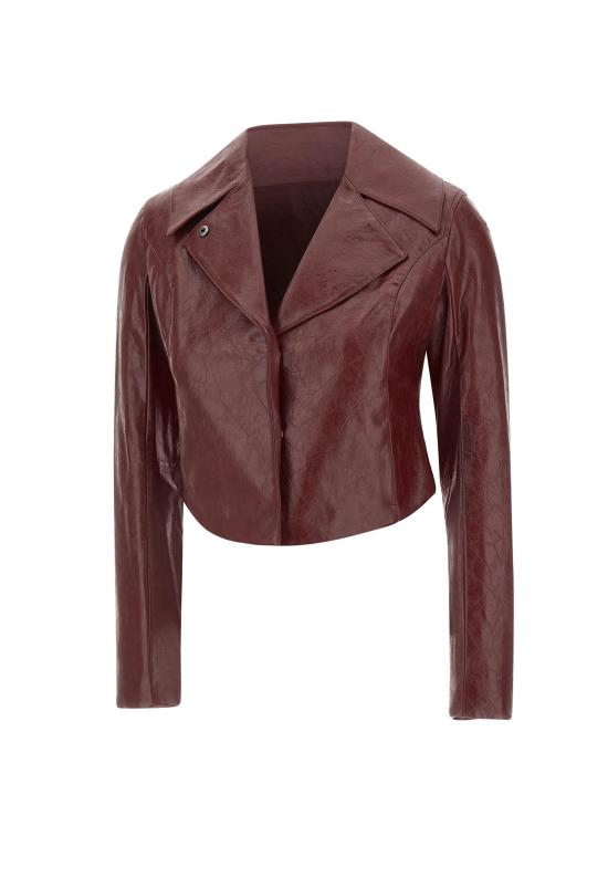 26SS 디젤 가죽 자켓 A20108 0QMBU43JA Red