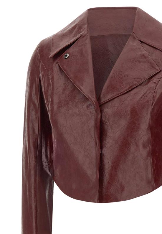 26SS 디젤 가죽 자켓 A20108 0QMBU43JA Red - DIESEL