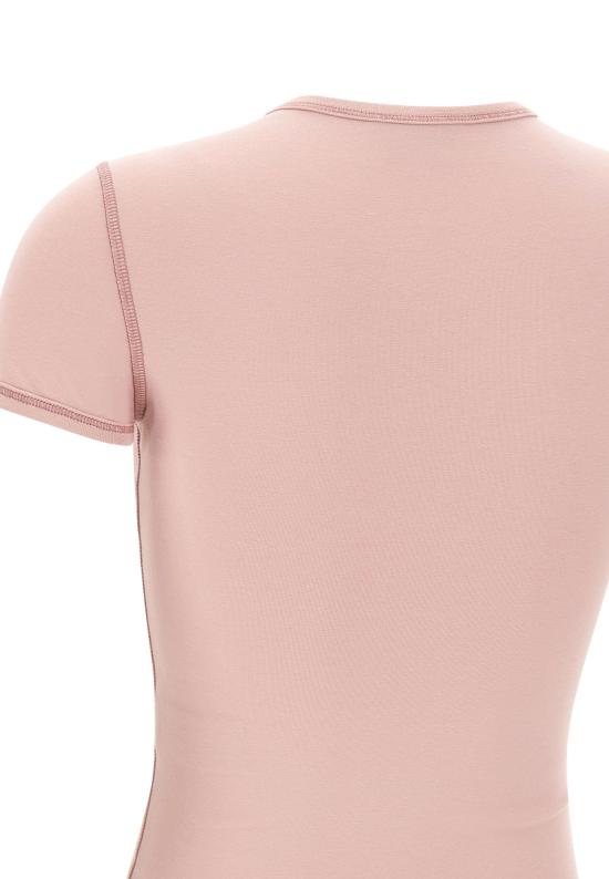 26SS 디젤 반팔 티셔츠 A20980 0QHHA33L Pink - DIESEL