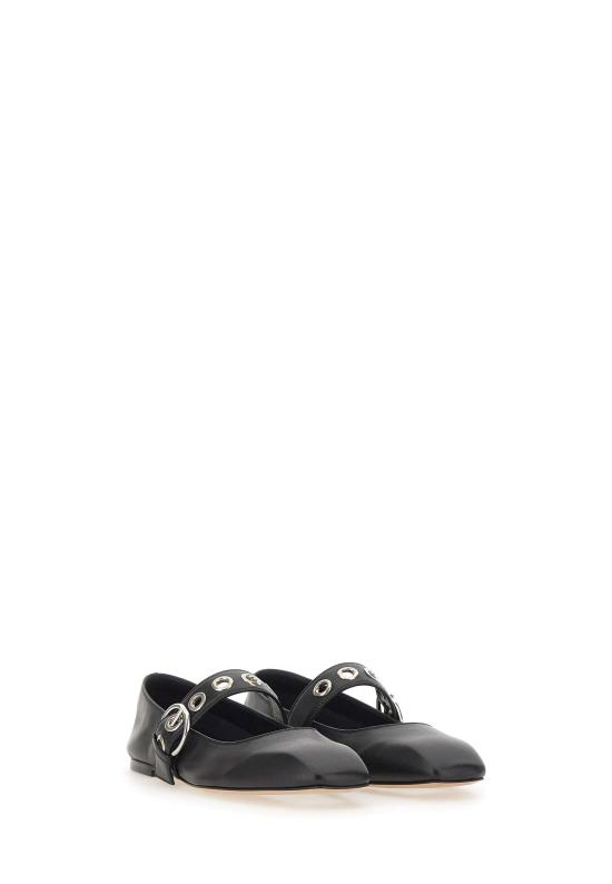 26SS 에이드 플랫 슈즈 RKLS08FL159 BLACK Black - AEYDE