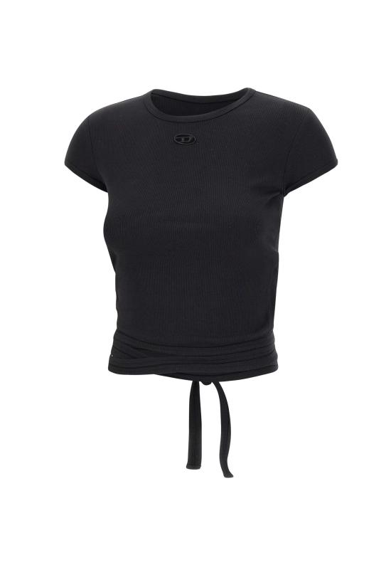 26SS 디젤 반팔 티셔츠 A21197 0EJAI9XX Black