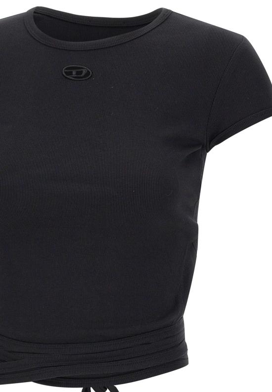 26SS 디젤 반팔 티셔츠 A21197 0EJAI9XX Black - DIESEL