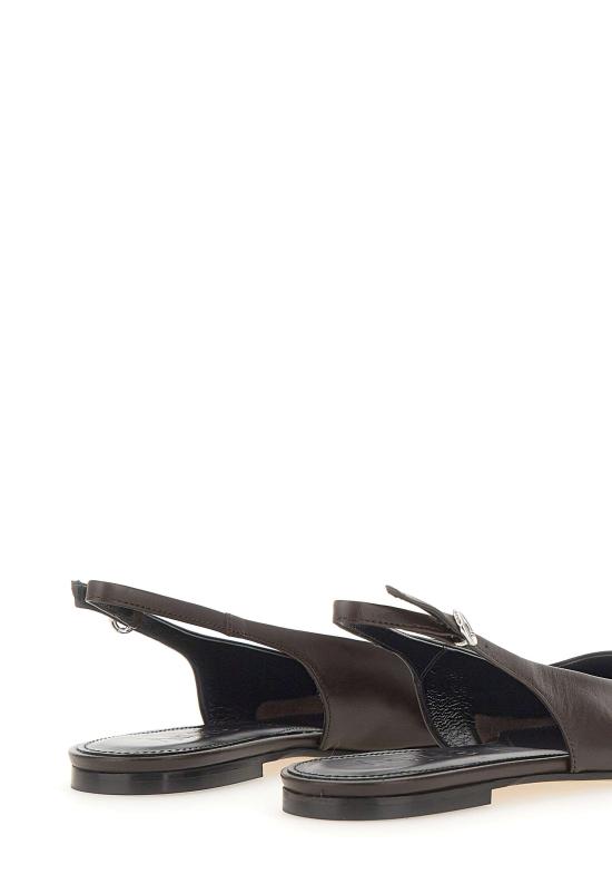 26SS 에이드 플랫 슈즈 FL0664001003 MOKA Brown - AEYDE