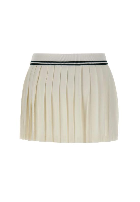 26SS 스포티앤리치 미디 스커트 SK01261302WH61 ECRU White - SPORTY & RICH