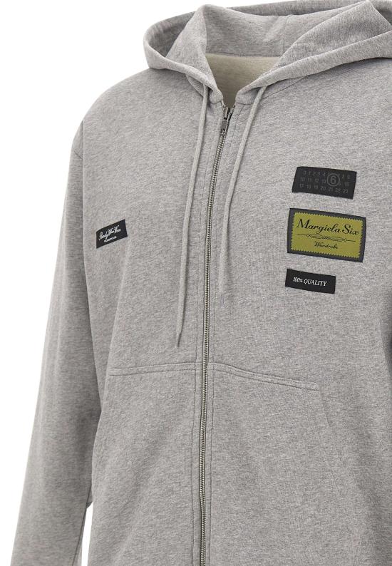 26SS MM6 메종마르지엘라 긴팔 티셔츠 SH0HG0007 M25025853M Grey - MM6 MAISON MARGIELA