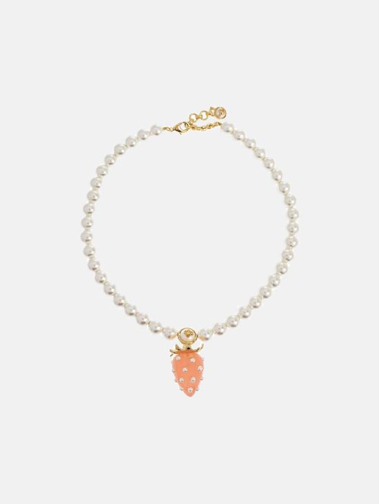 26SS 카사블랑카 목걸이/팬던트 ASP26JW369 01 White