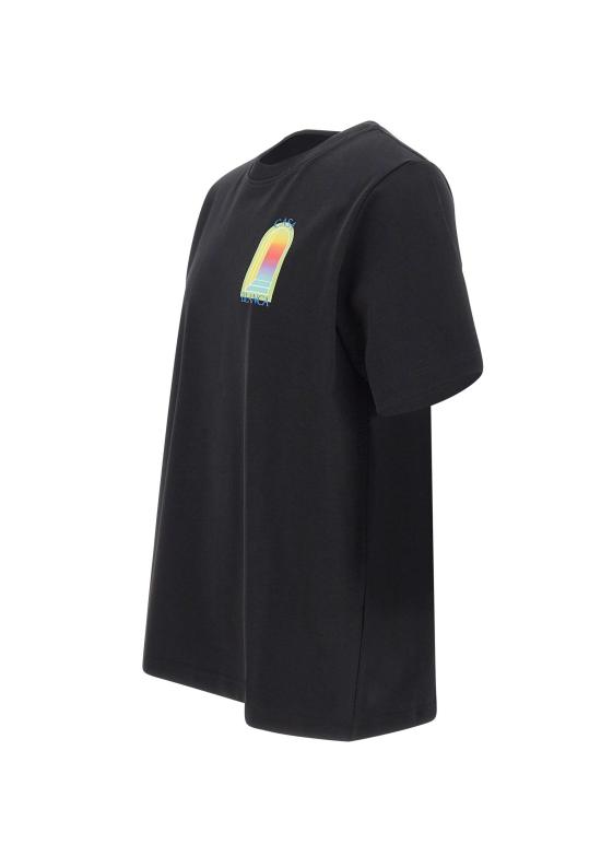 26SS 카사블랑카 반팔 티셔츠 MSP26JTS001 14 Black - CASABLANCA