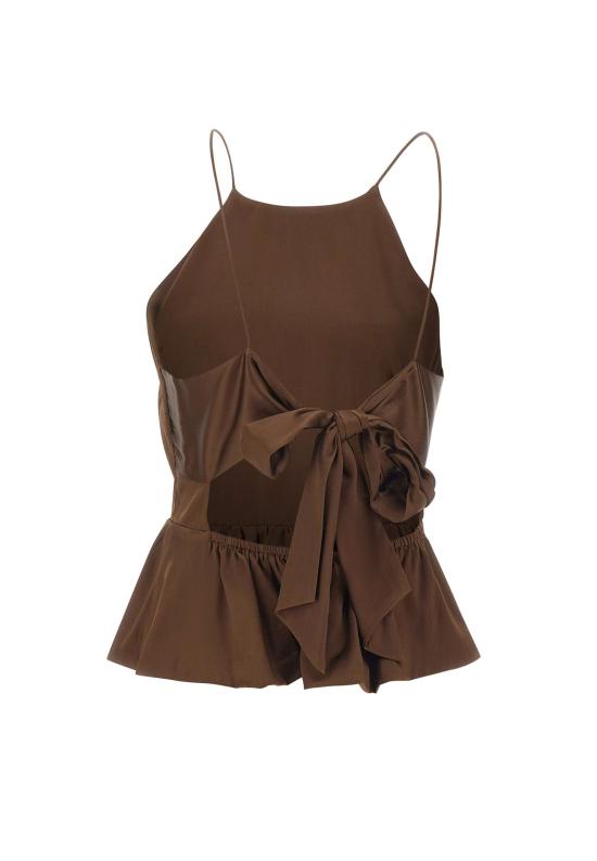 26SS 더 가먼트 민소매 티셔츠 22109 514 Brown - THE GARMENT