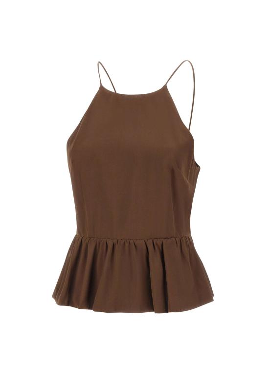 26SS 더 가먼트 민소매 티셔츠 22109 514 Brown