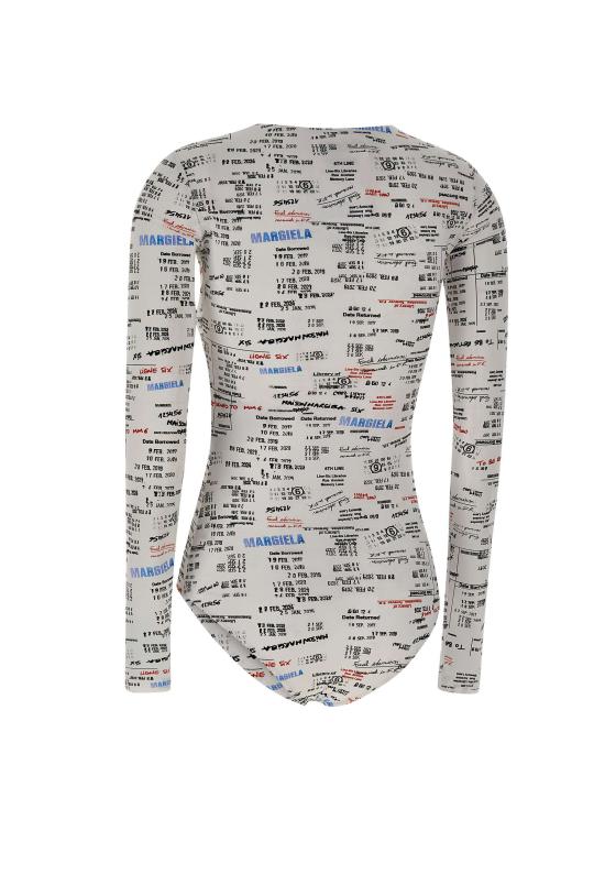 26SS MM6 메종마르지엘라 바디수트 티셔츠 S52NA0078 M20183001S MultiColour - MM6 MAISON MARGIELA