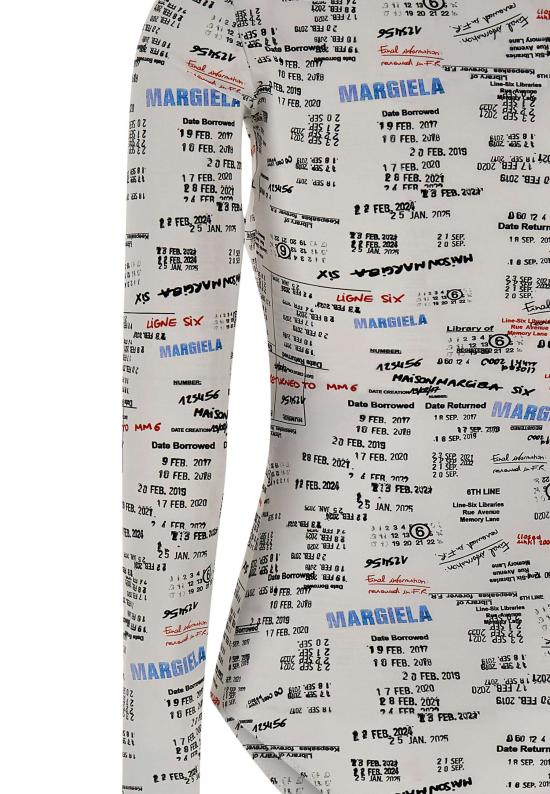 26SS MM6 메종마르지엘라 바디수트 티셔츠 S52NA0078 M20183001S MultiColour - MM6 MAISON MARGIELA