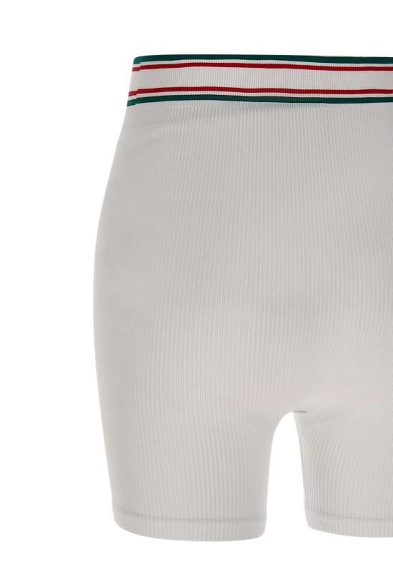 26SS 카사블랑카 숏팬츠 WSP26ACT025 01 White - CASABLANCA