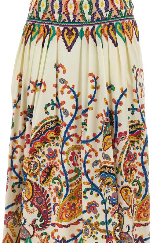 26SS 에트로 미디 스커트 WRFA0112 99SP5I0X0800 MultiColour - ETRO