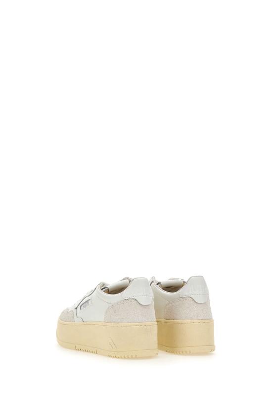 26SS 오트리 메달리스트 플랫폼 스니커즈 PTLW PK01 WHITE - AUTRY