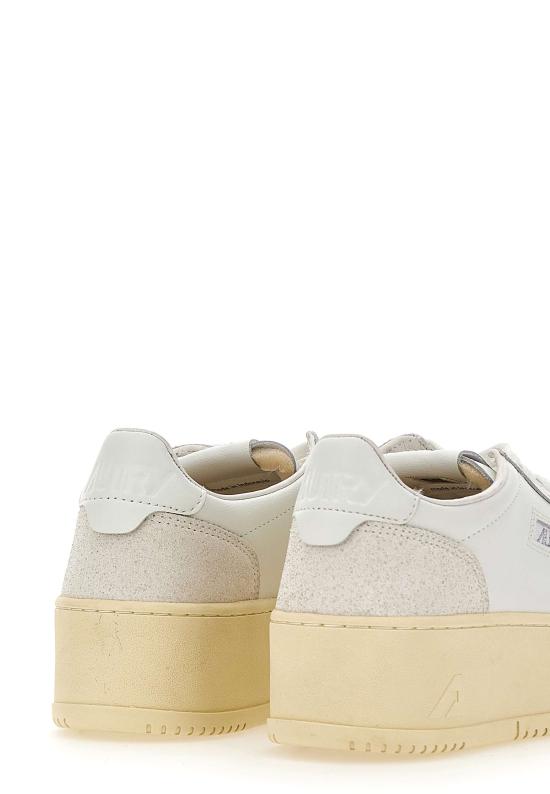 26SS 오트리 메달리스트 플랫폼 스니커즈 PTLW PK01 WHITE - AUTRY