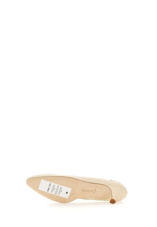 26SS 에이드 힐/펌프스 PU0675001002 CREAMY White - AEYDE