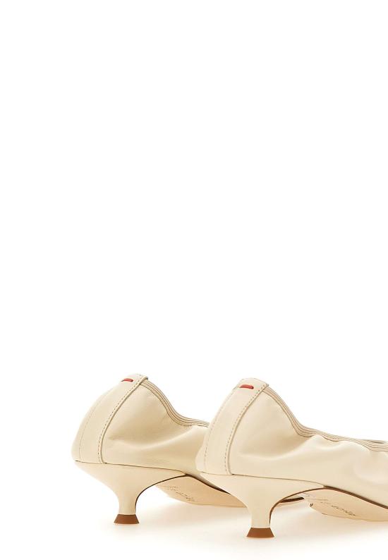 26SS 에이드 힐/펌프스 PU0675001002 CREAMY White - AEYDE