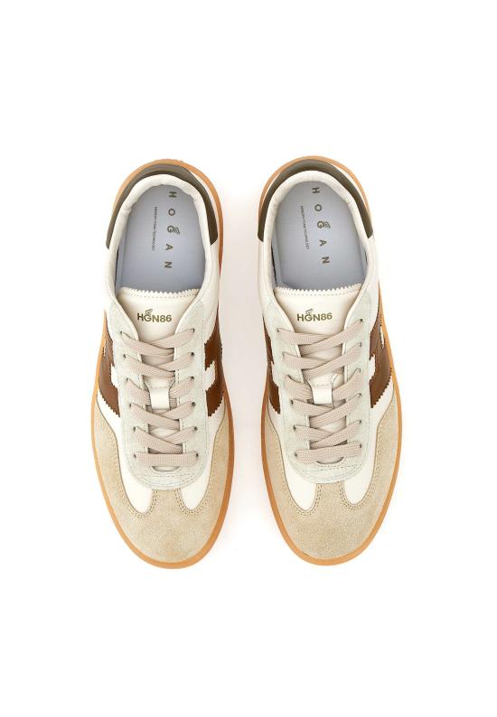26SS 호간 쿨 스니커즈 HXM6470FB60UWR 826N Beige - HOGAN