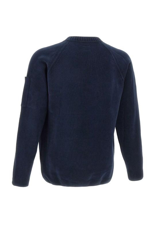 26SS 씨피 컴퍼니 스웨터 20CMKN117A 005687G889 Blue - C.P. COMPANY