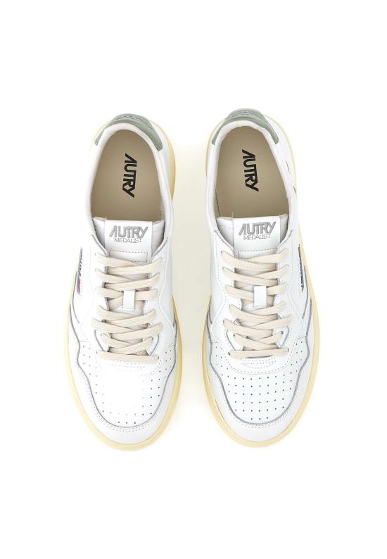 26SS 오트리 메달리스트 로우 스니커즈 AULM LL11 White - AUTRY