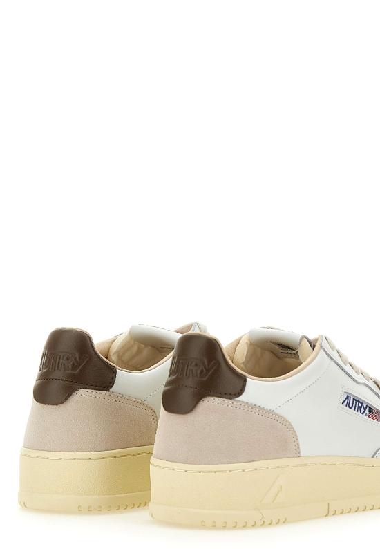 26SS 오트리 메달리스트 로우 스니커즈 AULM LS15 White - AUTRY