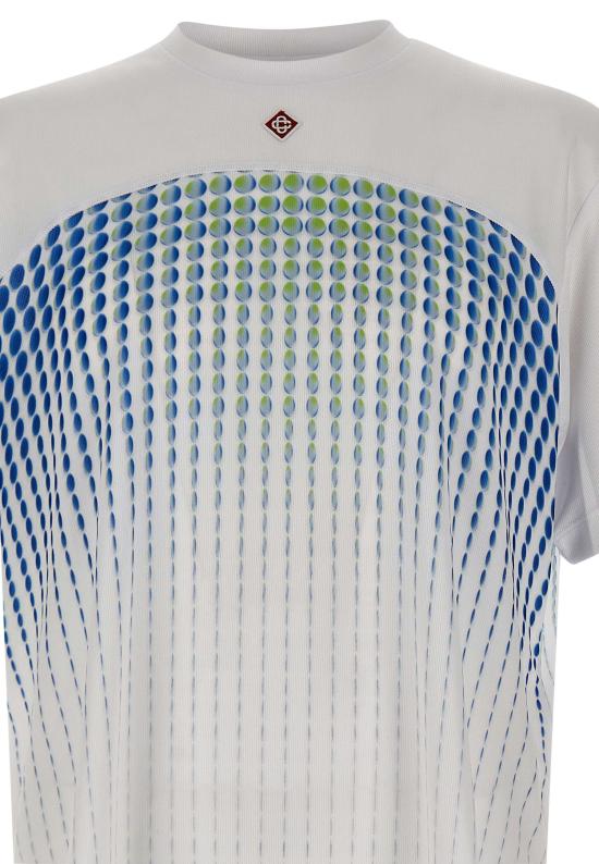 26SS 카사블랑카 반팔 티셔츠 MSP26JTP449 01 MultiColour - CASABLANCA