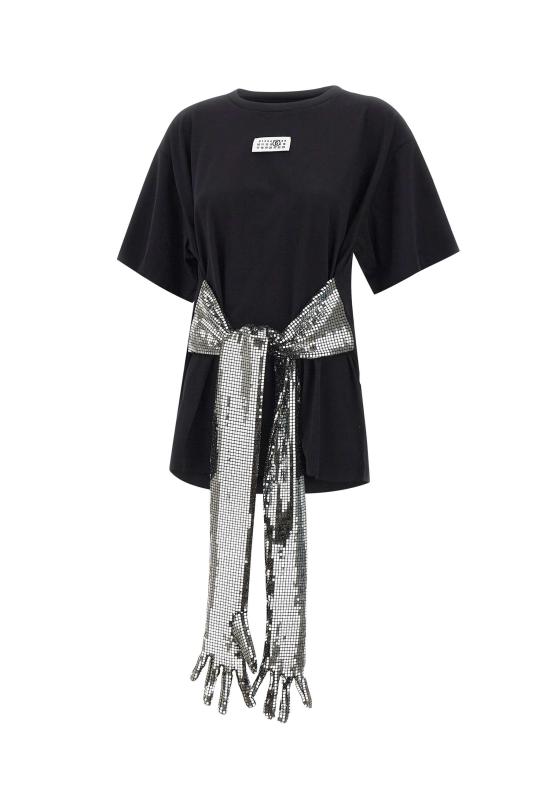 26SS MM6 메종마르지엘라 반팔 티셔츠 S52GC0358 M20170900 Black