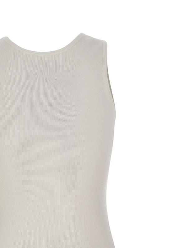 26SS MM6 메종마르지엘라 민소매 티셔츠 S52NL0075 M20054101 White - MM6 MAISON MARGIELA