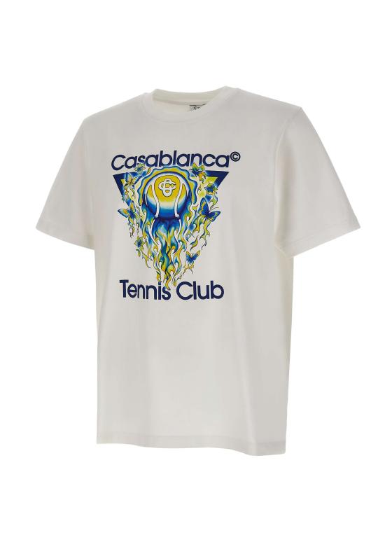 26SS 카사블랑카 반팔 티셔츠 MSP26JTS001 White
