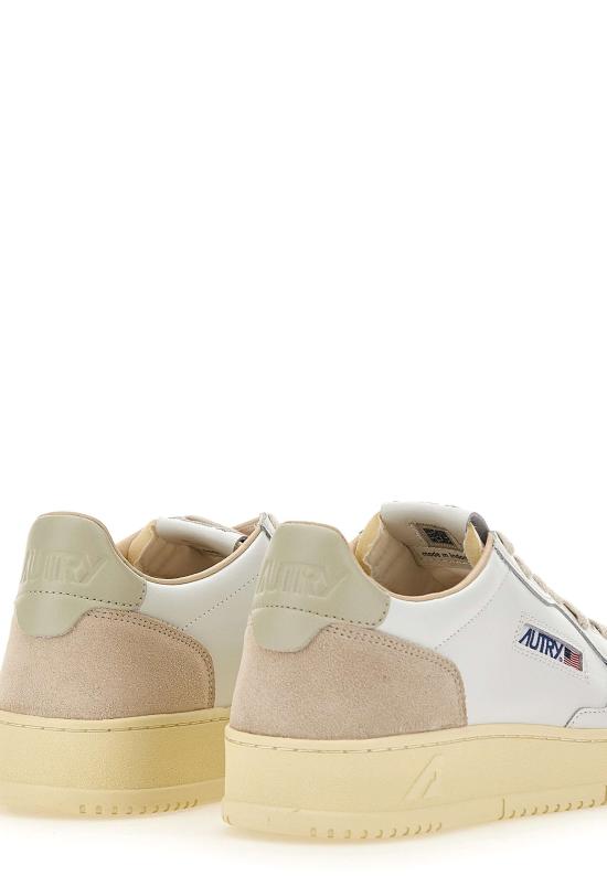 26SS 오트리 메달리스트 로우 스니커즈 AULM LS14 White - AUTRY