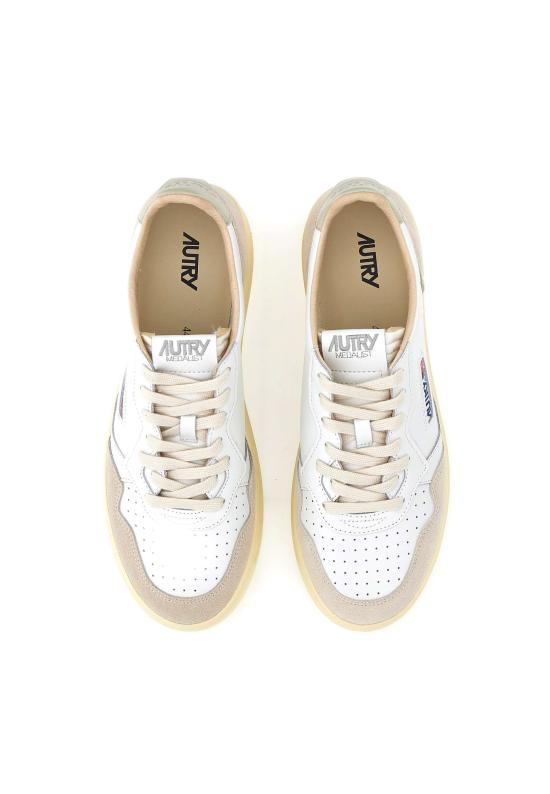 26SS 오트리 메달리스트 로우 스니커즈 AULM LS14 White - AUTRY