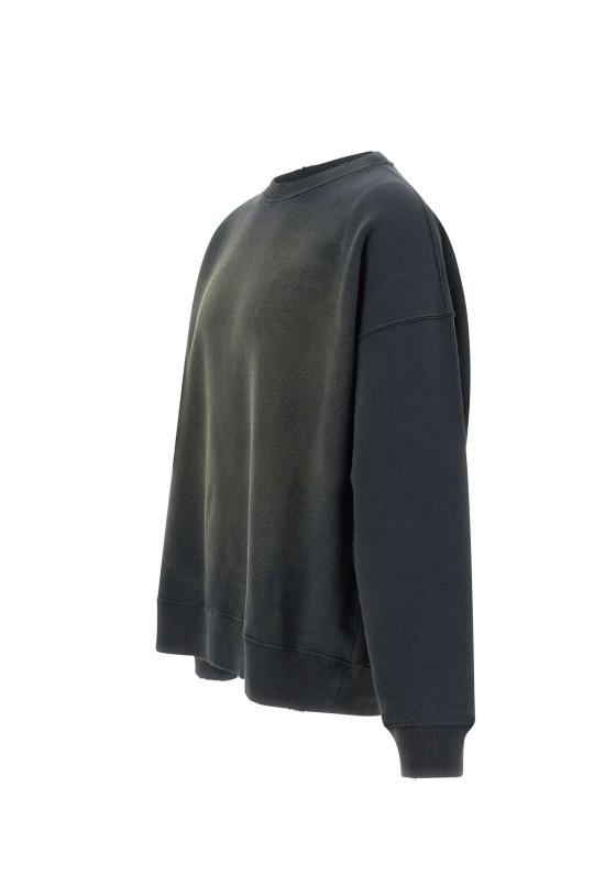 26SS 골든구스 로고 자수 코튼 스웨트셔츠 GUP01938 P00214690498 Black - GOLDEN GOOSE