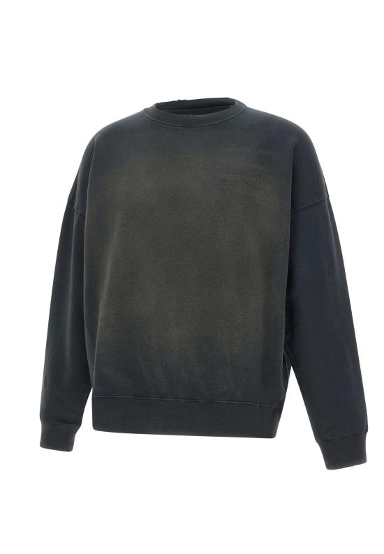 26SS 골든구스 로고 자수 코튼 스웨트셔츠 GUP01938 P00214690498 Black