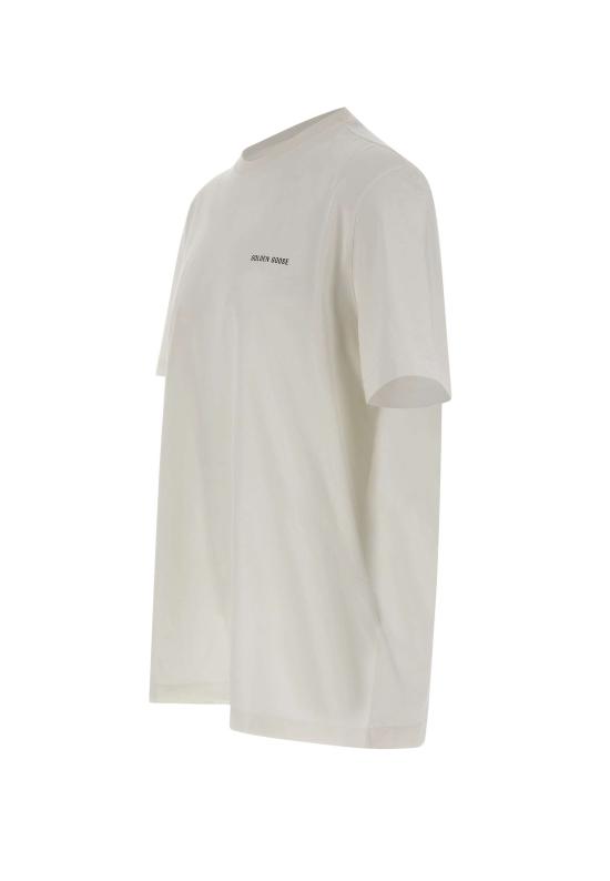 26SS 골든구스 반팔 티셔츠 GMP01220 P00238010363 White - GOLDEN GOOSE