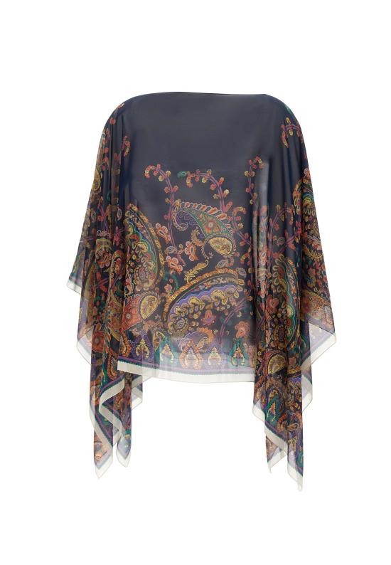 26SS 에트로 민소매 티셔츠 WRJA0027 AKG22X0883 MultiColour