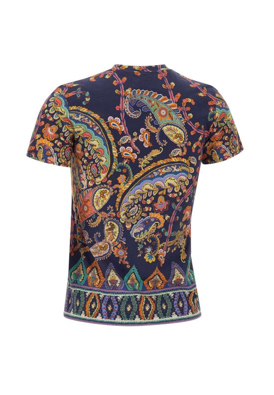 26SS 에트로 반팔 티셔츠 WRMA0006 AKH26X0883 MultiColour - ETRO