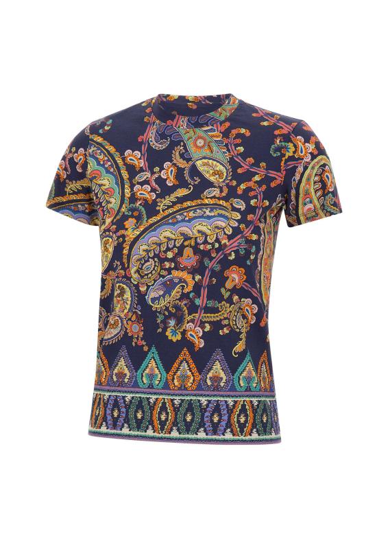 26SS 에트로 반팔 티셔츠 WRMA0006 AKH26X0883 MultiColour