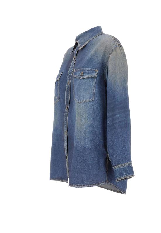 26SS 골든구스 셔츠 GWP02525 P00240650100 Blue - GOLDEN GOOSE