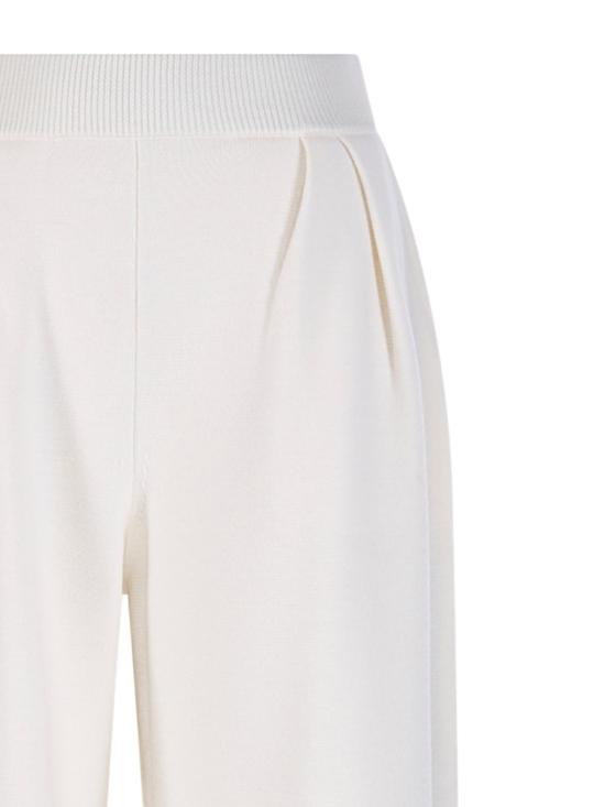 26SS 막스마라 스트레이트 팬츠 2611331011600 MXMBORA001 White - MAX MARA