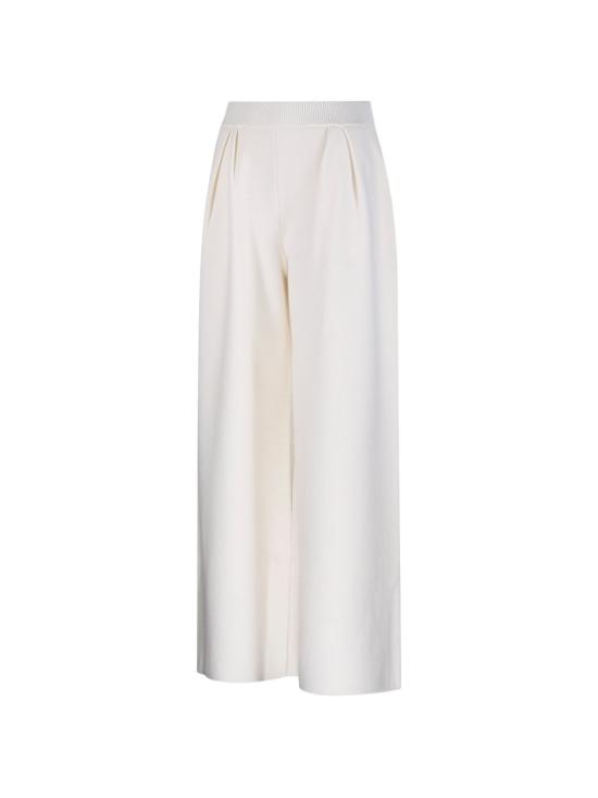 26SS 막스마라 스트레이트 팬츠 2611331011600 MXMBORA001 White - MAX MARA