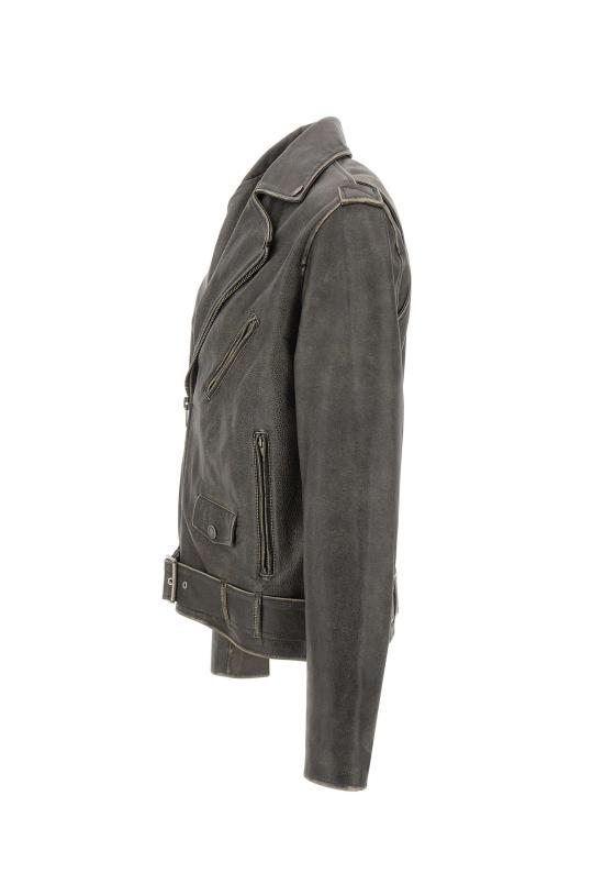 26FW 골든구스 가죽 자켓 GMP00297 P00064790100 Black - GOLDEN GOOSE