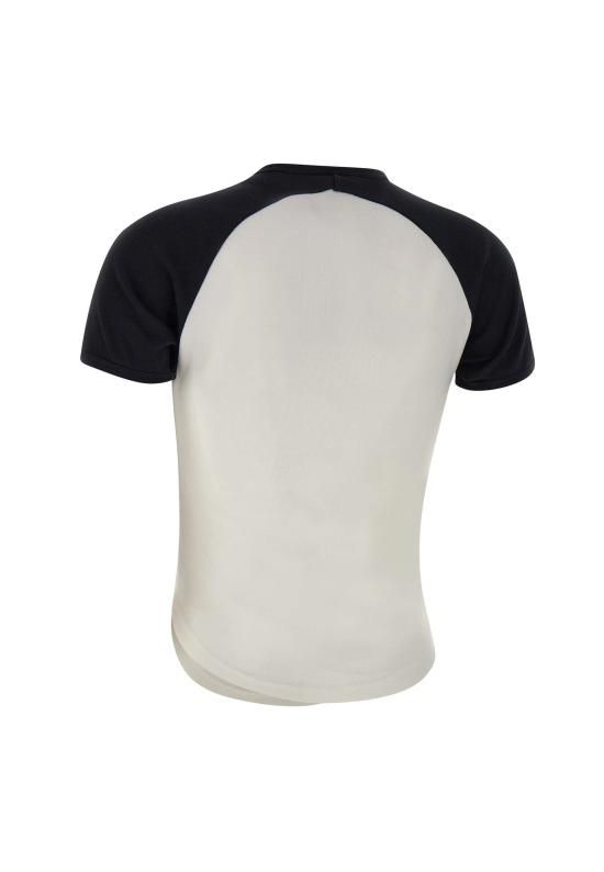 26SS 쿠레쥬 반팔 티셔츠 325JTS214JS0203 WHTBLK White - COURREGES