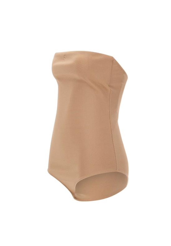 26SS 쿠레쥬 바디수트 티셔츠 425JBD161JS0256 DUNE Beige - COURREGES