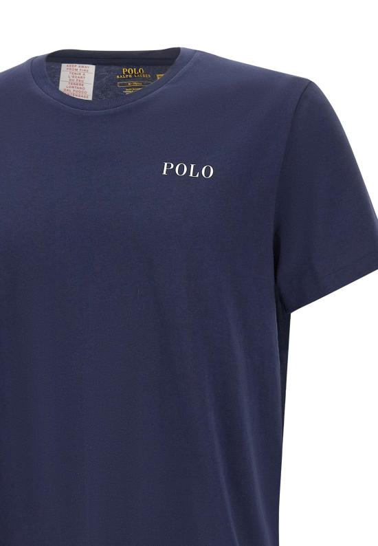 24FW 폴로 랄프로렌 반팔 티셔츠 714931650 005 Blue - POLO RALPH LAUREN